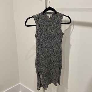 Grey sweater tank top